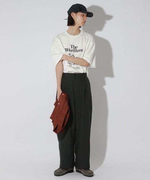 LAKOLE(ラコレ)の「アニマルグラフィックスムースT / 669287(Tシャツ/カットソー・メンズ・ブラック/ホワイト/サックスブルー・LARGE/MEDIUM)」の4枚目の写真