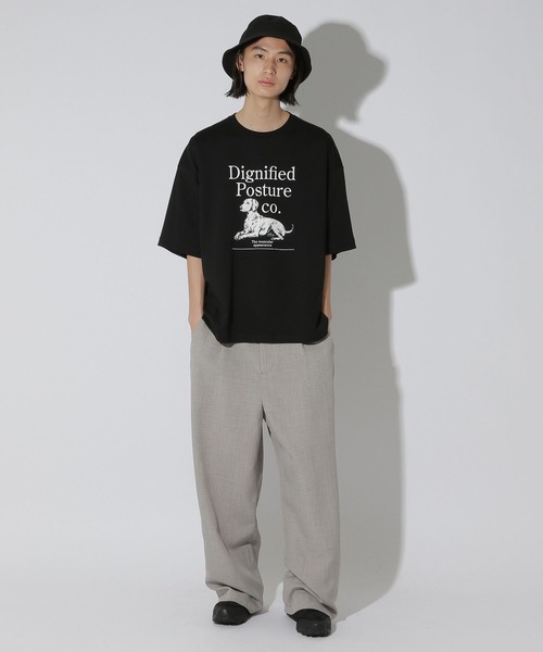 LAKOLE(ラコレ)の「アニマルグラフィックスムースT / 669287(Tシャツ/カットソー・メンズ・ブラック/ホワイト/サックスブルー・LARGE/MEDIUM)」の7枚目の写真