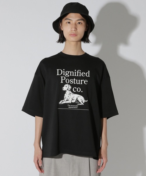 LAKOLE(ラコレ)の「アニマルグラフィックスムースT / 669287(Tシャツ/カットソー・メンズ・ブラック/ホワイト/サックスブルー・LARGE/MEDIUM)」の15枚目の写真