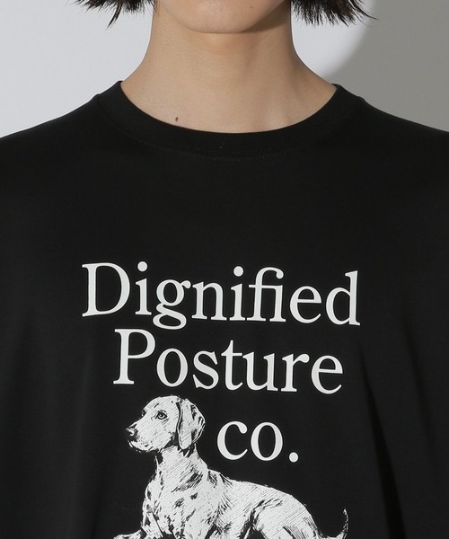 LAKOLE(ラコレ)の「アニマルグラフィックスムースT / 669287(Tシャツ/カットソー・メンズ・ブラック/ホワイト/サックスブルー・LARGE/MEDIUM)」の19枚目の写真