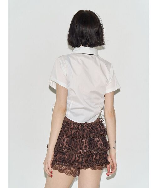 jouetie(ジュエティ)の「ボリュームチュールティアードパンツ(その他パンツ・レディース・ブラウン/レッド/ブラック/オフホワイト・FREE)」の19枚目の写真
