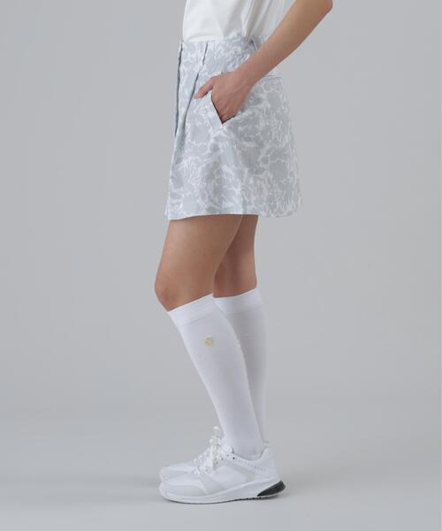 St ANDREWS(セントアンドリュース)の「【St ANDREWS】【吸水速乾】【ストレッチ】シャドーボタニカルプリントスカート (WOMENS)(スカート・レディース・ホワイト/ベージュ・S/M)」の15枚目の写真