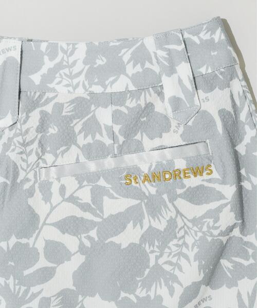 St ANDREWS(セントアンドリュース)の「【St ANDREWS】【吸水速乾】【ストレッチ】シャドーボタニカルプリントスカート (WOMENS)(スカート・レディース・ホワイト/ベージュ・S/M)」の22枚目の写真
