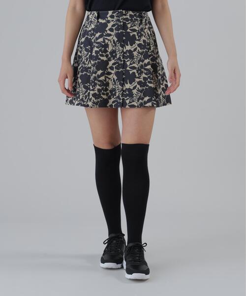 St ANDREWS(セントアンドリュース)の「【St ANDREWS】【吸水速乾】【ストレッチ】シャドーボタニカルプリントスカート (WOMENS)(スカート・レディース・ホワイト/ベージュ・S/M)」の6枚目の写真