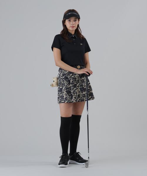 St ANDREWS(セントアンドリュース)の「【St ANDREWS】【吸水速乾】【ストレッチ】シャドーボタニカルプリントスカート (WOMENS)(スカート・レディース・ホワイト/ベージュ・S/M)」の5枚目の写真