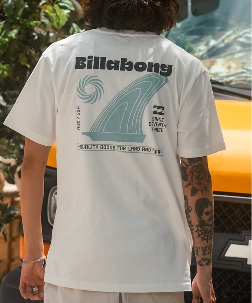 BILLABONG(ビラボン)の「BILLABONG メンズ SINGLE FIN Tシャツ 【2026年夏モデル】(Tシャツ/カットソー・メンズ・オフホワイト/グレー系その他/ベージュ系その他・MEDIUM/LARGE/X-LARGE)」の2枚目の写真