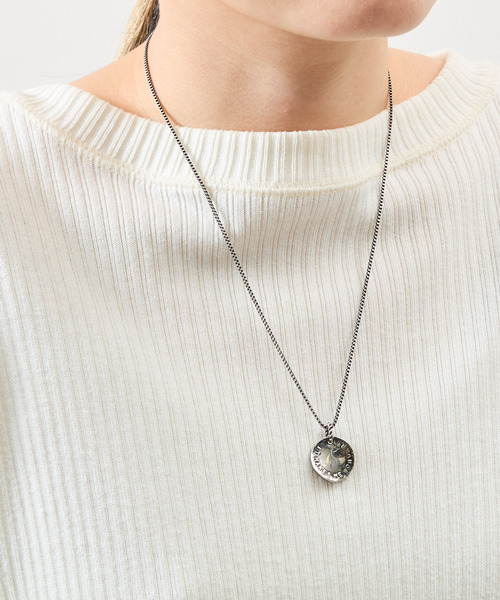 HARIM（ハリム）の「HARIM ハリム / SILVER NECKLACE stairway to Heaven COIN PENDANT シルバー925サージカルステンレスチェーンネックレス / ST-HRP114SV（ネックレス・メンズ・シルバー・50cm/45cm/40cm）」の10枚目の写真