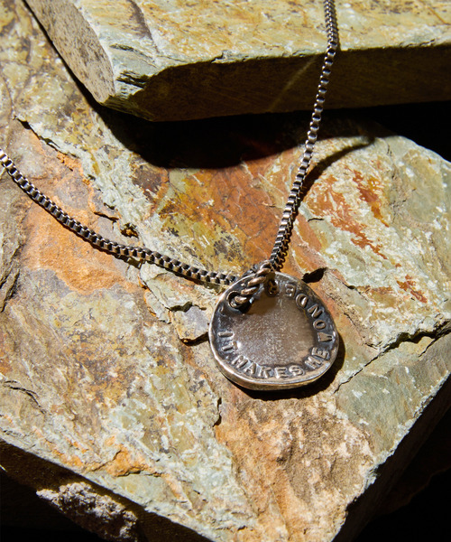 HARIM（ハリム）の「HARIM ハリム / SILVER NECKLACE stairway to Heaven COIN PENDANT シルバー925サージカルステンレスチェーンネックレス / ST-HRP114SV（ネックレス・メンズ・シルバー・50cm/45cm/40cm）」の5枚目の写真