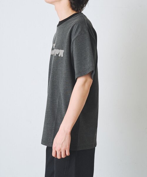 COLONY 2139(コロニートゥーワンスリーナイン)の「ダブルフェイス刺繍Tシャツ(Tシャツ/カットソー・メンズ・レッド/ホワイト/ブラック・MEDIUM/LARGE)」の12枚目の写真