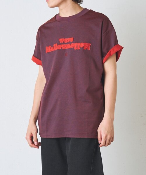 COLONY 2139(コロニートゥーワンスリーナイン)の「ダブルフェイス刺繍Tシャツ(Tシャツ/カットソー・メンズ・レッド/ホワイト/ブラック・MEDIUM/LARGE)」の18枚目の写真