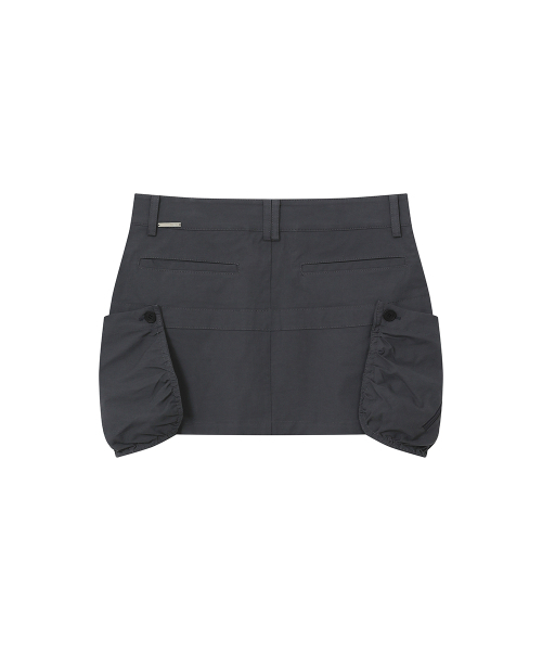 Miseki SEOUL(ミセキソウル)の「Shirring pocket mini skirt CHARCOAL(スカート・レディース・その他・1/2)」の3枚目の写真