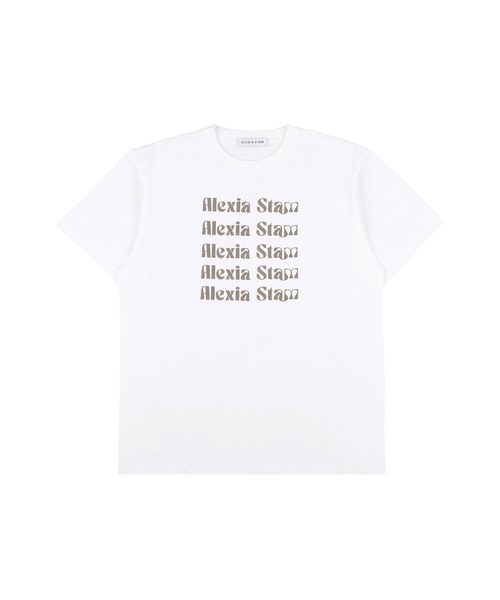 ALEXIA STAM(アリシアスタン)の「ZOZO限定 Tシャツ(Tシャツ/カットソー・レディース・ホワイト・FREE)」の5枚目の写真