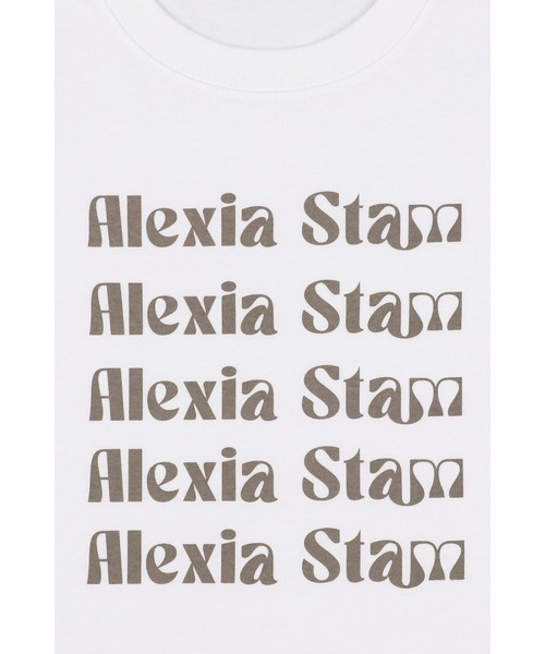 ALEXIA STAM(アリシアスタン)の「ZOZO限定 Tシャツ(Tシャツ/カットソー・レディース・ホワイト・FREE)」の7枚目の写真