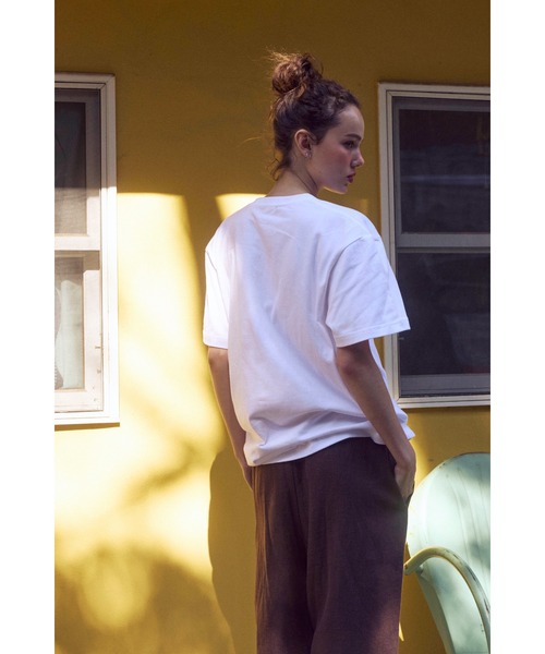ALEXIA STAM(アリシアスタン)の「ZOZO限定 Tシャツ(Tシャツ/カットソー・レディース・ホワイト・FREE)」の2枚目の写真