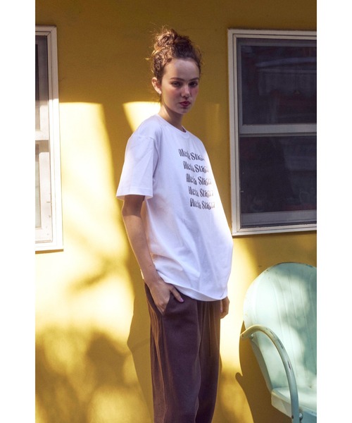 ALEXIA STAM(アリシアスタン)の「ZOZO限定 Tシャツ(Tシャツ/カットソー・レディース・ホワイト・FREE)」の3枚目の写真