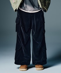glamb | Velour Cargo Baggy Pants / ベロアカーゴバギーパンツ(その他パンツ)