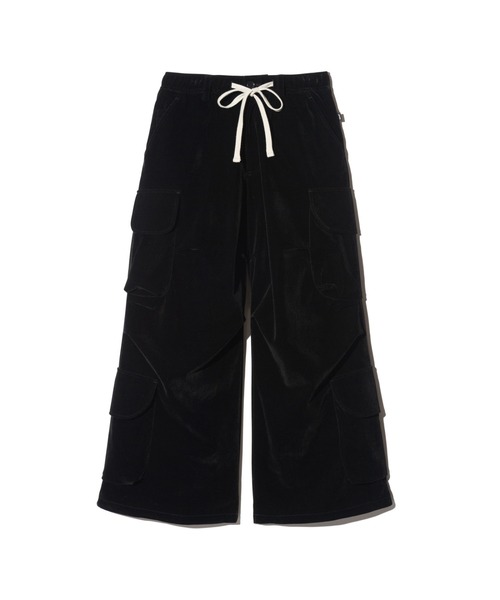 glamb(グラム)の「Velour Cargo Baggy Pants / ベロアカーゴバギーパンツ(その他パンツ・メンズ・グレー/ブラック・S/M/L)」の3枚目の写真