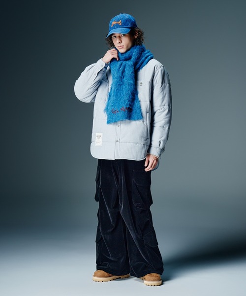 glamb(グラム)の「Velour Cargo Baggy Pants / ベロアカーゴバギーパンツ(その他パンツ・メンズ・グレー/ブラック・S/M/L)」の14枚目の写真