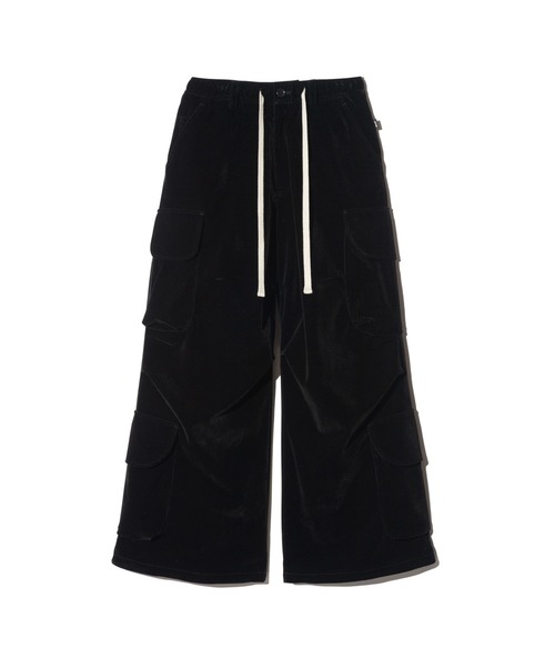 glamb(グラム)の「Velour Cargo Baggy Pants / ベロアカーゴバギーパンツ(その他パンツ・メンズ・グレー/ブラック・S/M/L)」の22枚目の写真