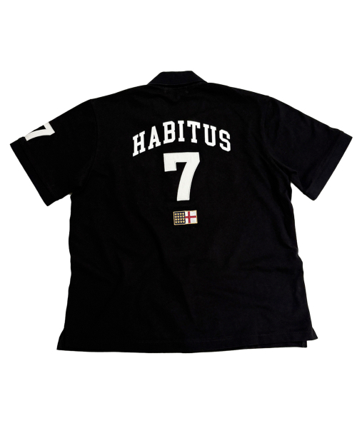 FLAVORISM(フレーバリズム)の「Red horse Pique Shirt (TT0097)(Tシャツ/カットソー・メンズ・ブラック・SMALL/LARGE/MEDIUM)」の2枚目の写真