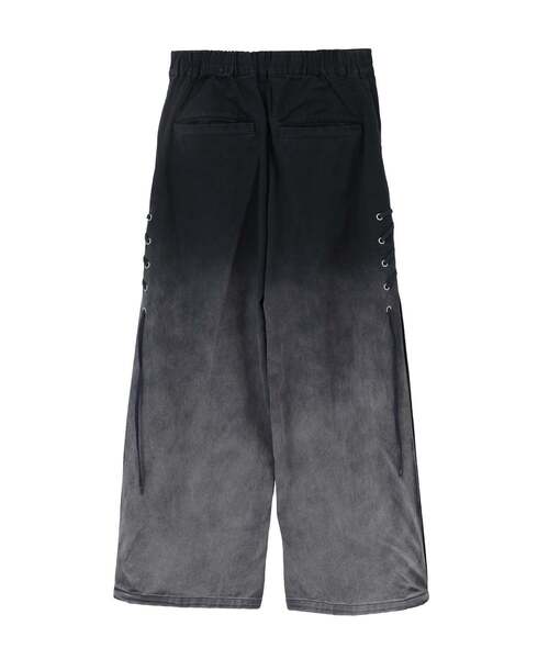 CONVERSE TOKYO(コンバーストウキョウ)の「FADE COLOR LACE-UP PANTS(デニムパンツ・レディース・ネイビー/ブラウン/ブラック・SMALL/MEDIUM)」の14枚目の写真