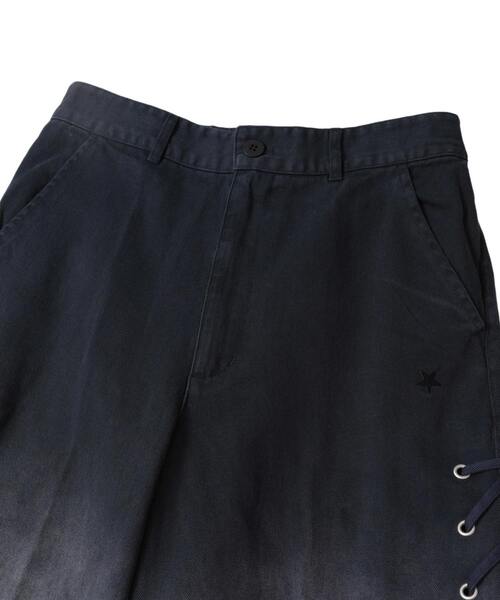 CONVERSE TOKYO(コンバーストウキョウ)の「FADE COLOR LACE-UP PANTS(デニムパンツ・レディース・ネイビー/ブラウン/ブラック・SMALL/MEDIUM)」の13枚目の写真
