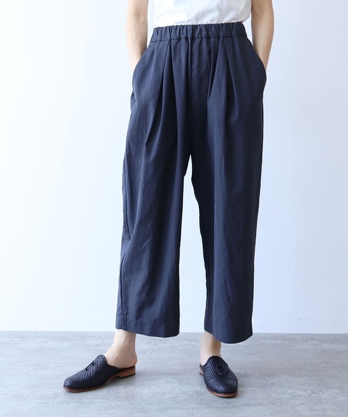 yuni(ユニ )の「△hightwist C producte dye ゴムタックパンツ(その他パンツ・レディース・チャコールグレー/グレー・FREE)」の11枚目の写真