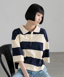 LOWRYS FARM | ラガーＴＥＥ 804463(Tシャツ/カットソー)