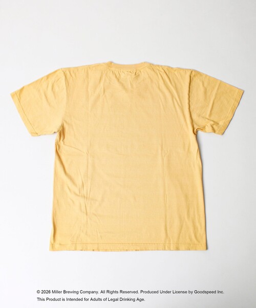 GOOD ROCK SPEED(グッドロックスピード)の「【GOOD ROCK SPEED/グッドロックスピード】Miller Tシャツ(Tシャツ/カットソー・メンズ・マスタード/オフホワイト・M/L)」の5枚目の写真