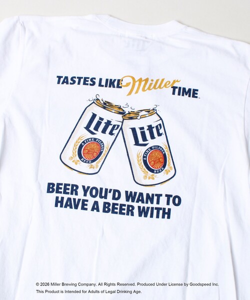 GOOD ROCK SPEED(グッドロックスピード)の「【GOOD ROCK SPEED/グッドロックスピード】Miller Tシャツ(Tシャツ/カットソー・メンズ・マスタード/オフホワイト・M/L)」の6枚目の写真