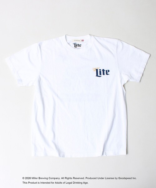 GOOD ROCK SPEED(グッドロックスピード)の「【GOOD ROCK SPEED/グッドロックスピード】Miller Tシャツ(Tシャツ/カットソー・メンズ・マスタード/オフホワイト・M/L)」の7枚目の写真