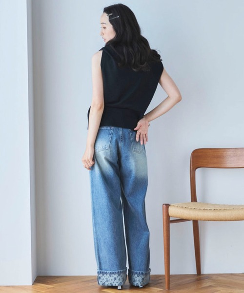 Liora by archives(リオラバイアルシーヴ)の「【Liora by archives】ウォッシャブルポロニットベスト(ベスト・レディース・ベージュ/グレー/ブラック・MEDIUM/LARGE)」の22枚目の写真