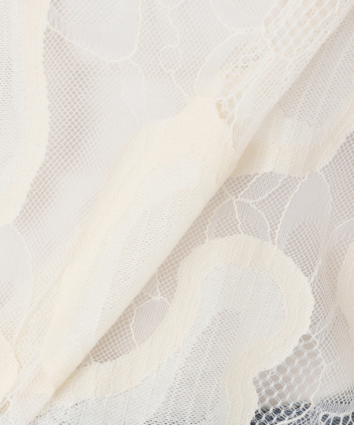 FRAMeWORK(フレームワーク)の「≪追加≫ESTHE OVERSIZED SHEER LACE ベスト(シャツ/ブラウス・レディース・ホワイト/ブラック・FREE)」の9枚目の写真