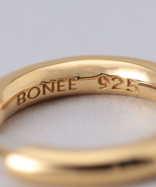 BONEE（ボーニー）の「HOOP-15（ピアス（両耳用）・メンズ・ゴールド・ﾌﾘ-）」の6枚目の写真