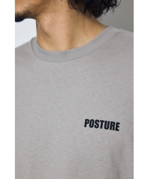 AZUL by moussy（アズールバイマウジー）の「ワンポイントロゴTシャツ　夏服　春服　秋服　半袖（Tシャツ/カットソー・メンズ・ホワイト/ライトグレー/ブラック/スモークピンク・MEDIUM/SMALL/LARGE）」の20枚目の写真