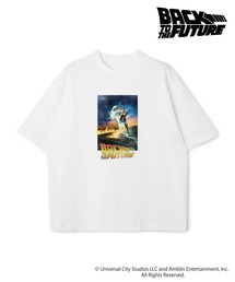 【BACK TO THE FUTURE/バック・トゥ・ザ・フューチャー】ヴィンテージライク半袖Tシャツ / Over Harf Sleeve T-shirt《UNISEX》