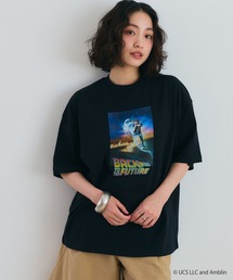 Universal Filmarket（ユニバーサルフィルマーケット）の「【BACK TO THE FUTURE/バック・トゥ・ザ・フューチャー】ヴィンテージライク半袖Tシャツ / Over Harf Sleeve T-shirt《UNISEX》（Tシャツ/カットソー）」