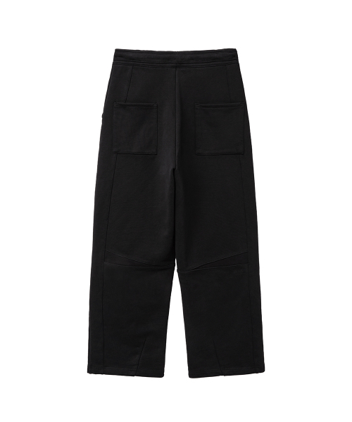 MISEKISEOUL MEN(ミセキソウルメンズ)の「Curved sweat pants BLACK(スウェットパンツ・メンズ・その他・1/2/3)」の3枚目の写真