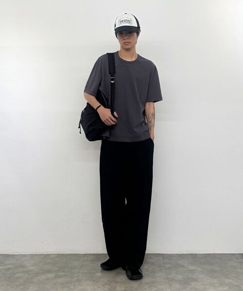 MISEKISEOUL MEN(ミセキソウルメンズ)の「Curved sweat pants BLACK(スウェットパンツ・メンズ・その他・1/2/3)」の8枚目の写真