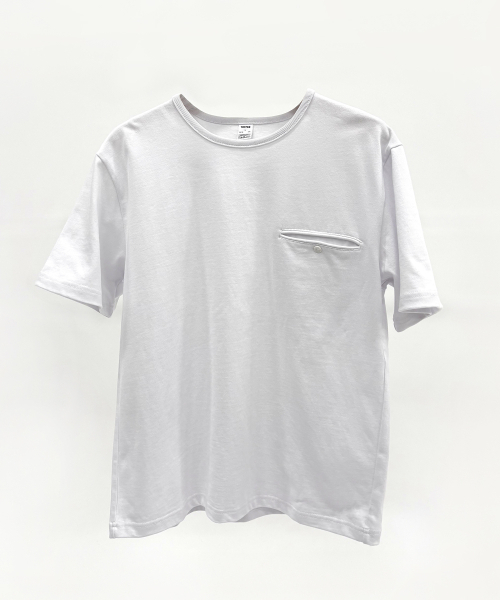 Hogstyle ホワイト Tシャツ ファスナー付き 【公式通販】