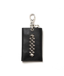CALEE（キャリー）の「STUDS LEATHER KEY CASE（キーケース/キーアクセサリー）」