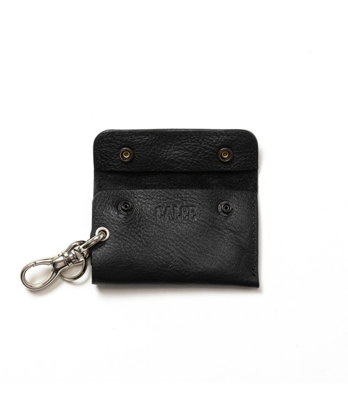 CALEE（キャリー）の「STUDS LEATHER KEY CASE（キーケース/キーアクセサリー・メンズ・ブラック・FREE）」の7枚目の写真