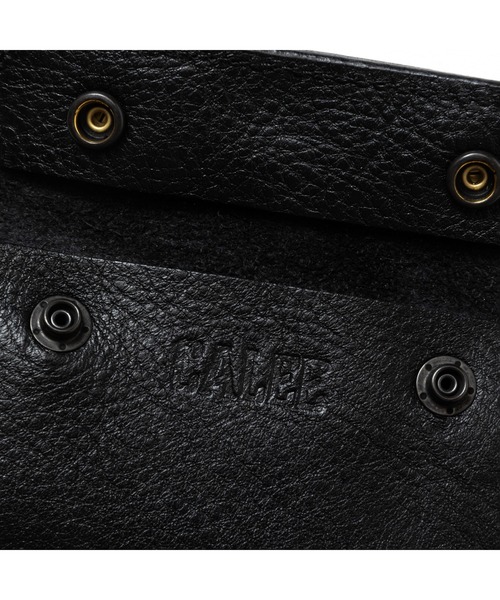 CALEE（キャリー）の「STUDS LEATHER KEY CASE（キーケース/キーアクセサリー・メンズ・ブラック・FREE）」の6枚目の写真