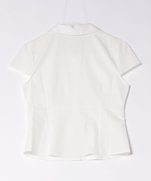 almo(アルモ)の「【LAMPOON】タックショートスリーブシャツ(シャツ/ブラウス・レディース・ホワイト・MEDIUM/SMALL/LARGE)」の2枚目の写真