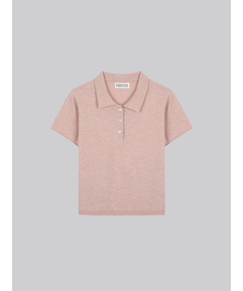 FRIVER07（フリバー07）の「Collar pk knit [FRSP02TN03]_Pink（ニット/セーター・レディース・PINK・FREE）」の2枚目の写真