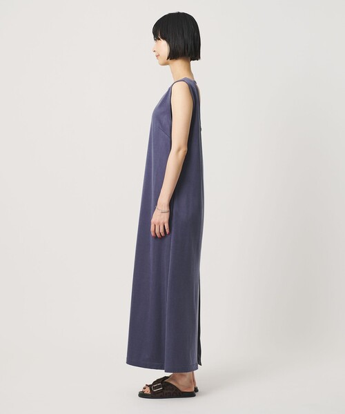 BEAUTY&YOUTH UNITED ARROWS（ビューティーアンドユースユナイテッドアローズ）の「キュプラポリエステル バックオープンワンピース（ワンピース・レディース・オレンジ/ブラック/ネイビー・M/S）」の14枚目の写真