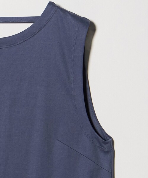 BEAUTY&YOUTH UNITED ARROWS（ビューティーアンドユースユナイテッドアローズ）の「キュプラポリエステル バックオープンワンピース（ワンピース・レディース・オレンジ/ブラック/ネイビー・M/S）」の19枚目の写真