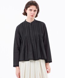 【WEB&一部店舗限定】コットンシルクレースブラウス