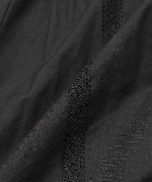 MACKINTOSH PHILOSOPHY(マッキントッシュ フィロソフィー)の「【WEB&一部店舗限定】コットンシルクレースブラウス(シャツ/ブラウス・レディース・オフホワイト/ブラック・38/36)」の12枚目の写真