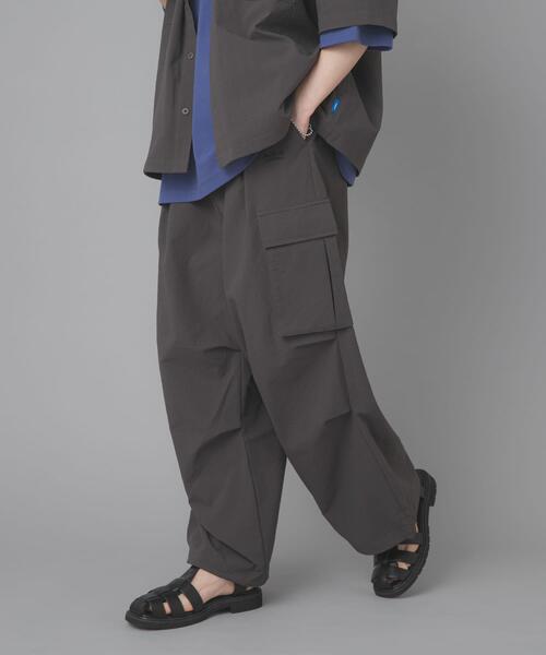 SENSE OF PLACE by URBAN RESEARCH（センスオブプレイスバイアーバンリサーチ）の「『別注』Converse×SENSE OF PLACE　JACK PURCELカーゴパンツ（その他パンツ・メンズ・ブラック/チャコールグレー・SMALL/MEDIUM/LARGE）」の14枚目の写真